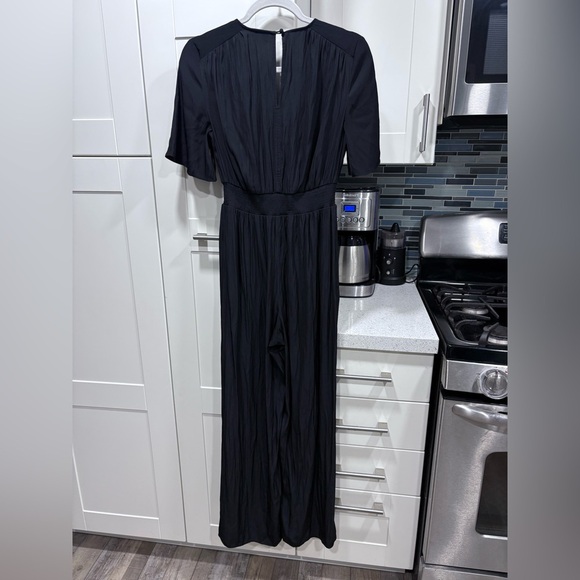 Aritzia Wilfred Illana short sleeve wide leg jumpsuit - Picture 8 of 8